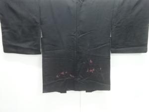 枝花模様織出し絵羽織